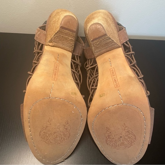 Vince Camuto Evel caged gladiator shoes size 8.5 - Picture 7 of 10